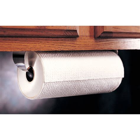 paper towel holder under cabinet stainless steel|undermount paper towel dispenser.